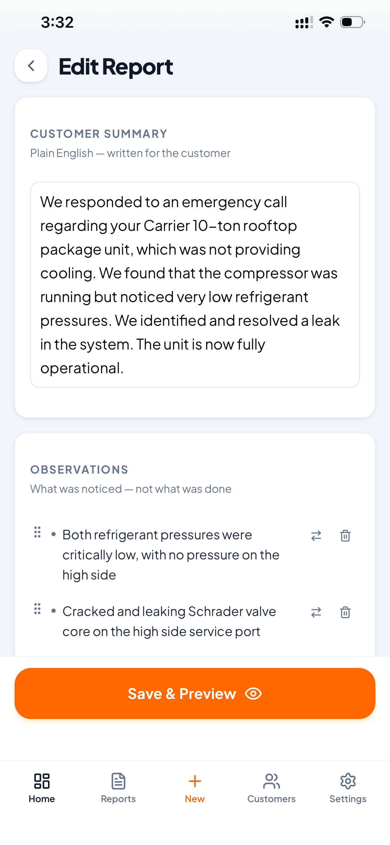 AI writes the report